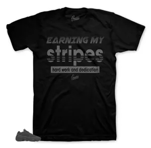 500 Utility Black Shirt - Earning Stripes - Black