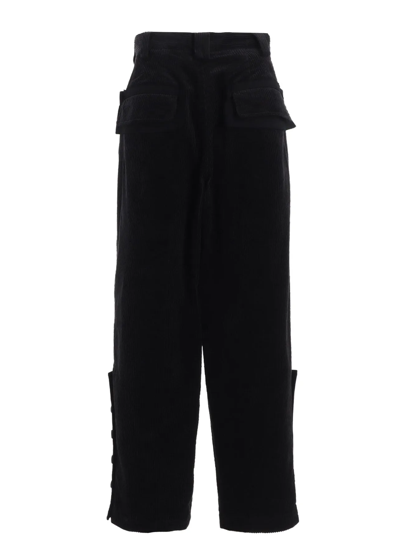 6W SOCCER CORDUROY BUTTON-SLIT PANTS