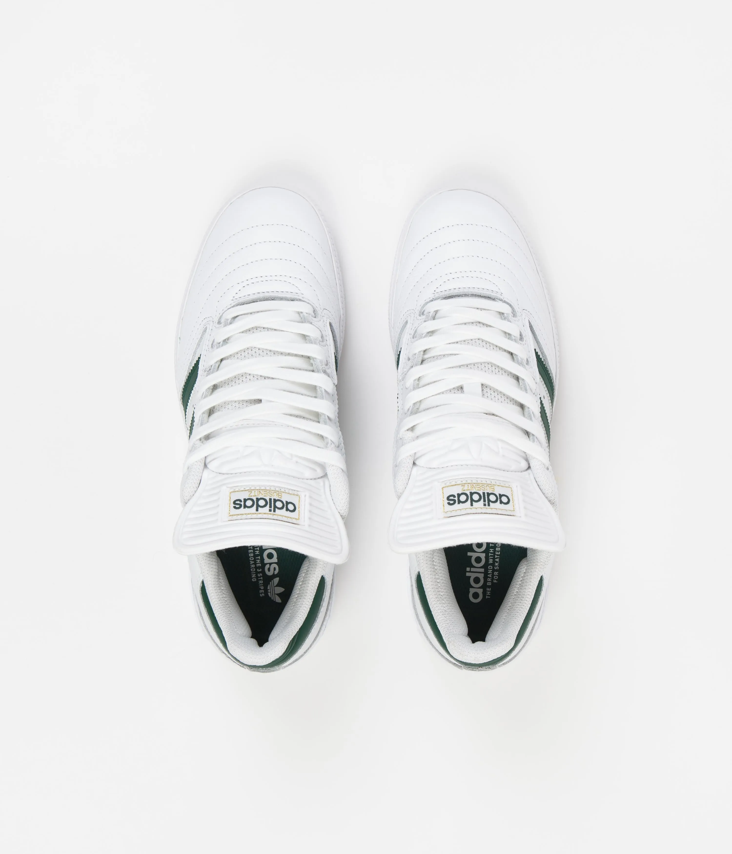 Adidas Busenitz Shoes - FTWR White / Collegiate Green / FTWR White