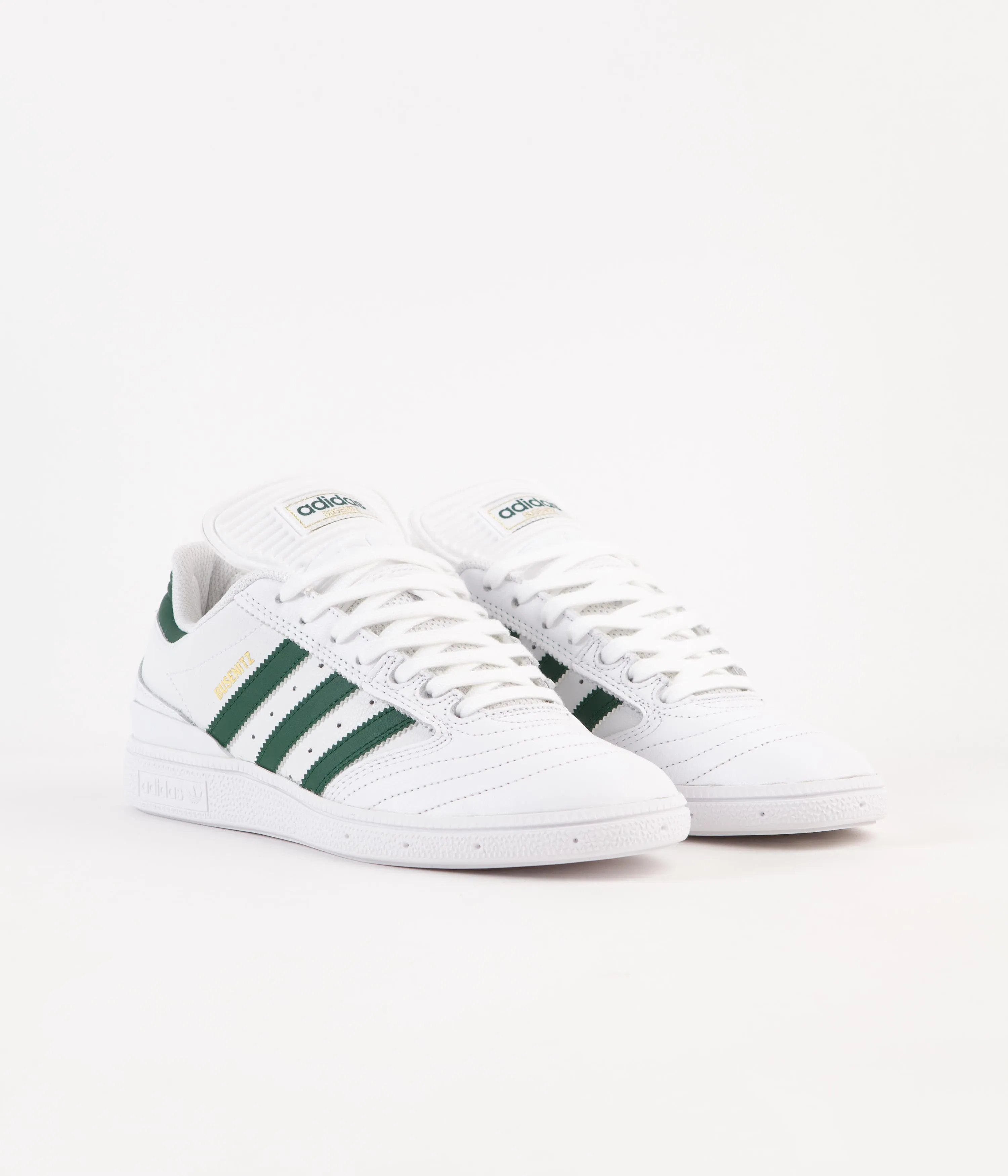 Adidas Busenitz Shoes - FTWR White / Collegiate Green / FTWR White