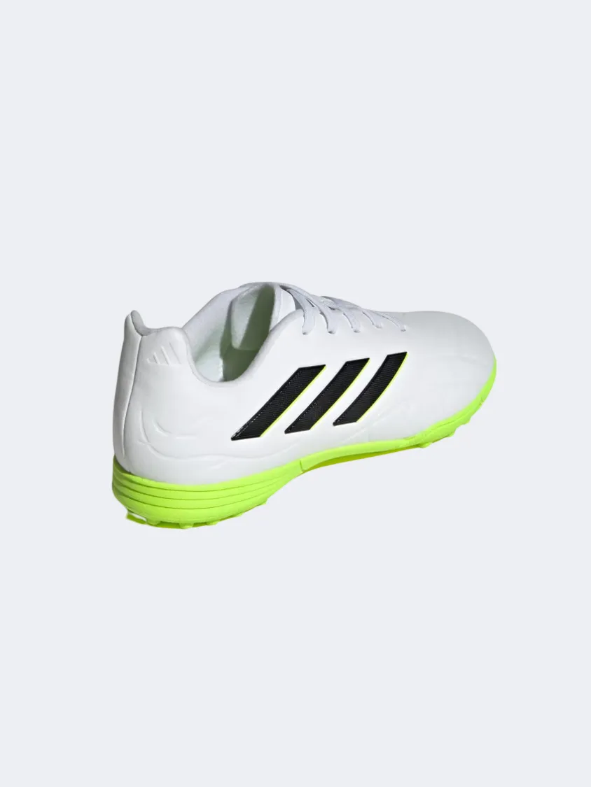 Adidas Copa Pure.3 Kids Turf Shoes White/ Lemon