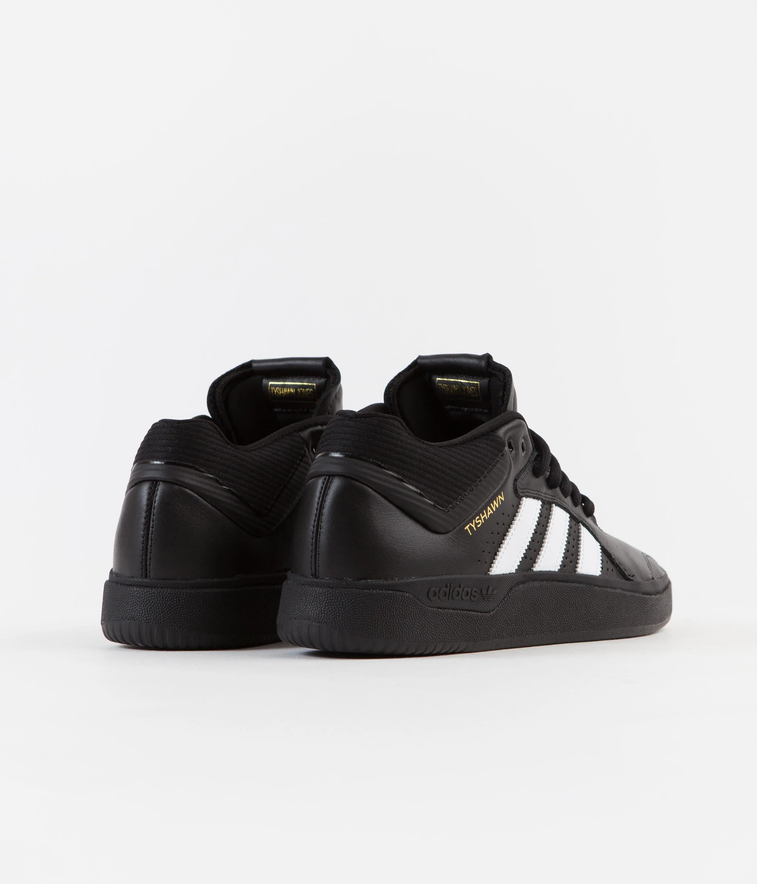 Adidas Tyshawn Shoes - Core Black / FTWR White / Core Black