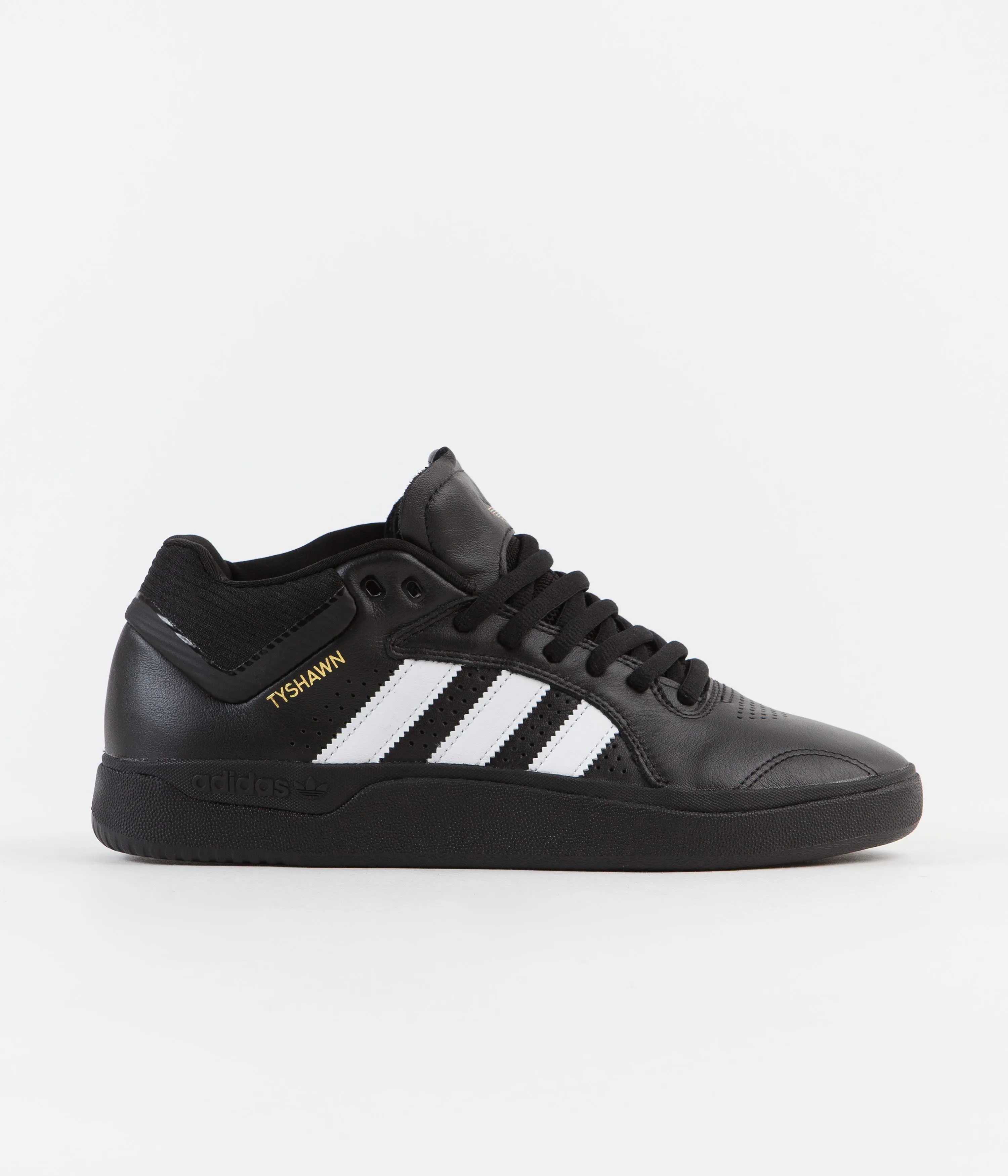 Adidas Tyshawn Shoes - Core Black / FTWR White / Core Black