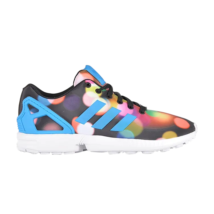 Adidas ZX Flux 'Bright Lights' sneakers, black