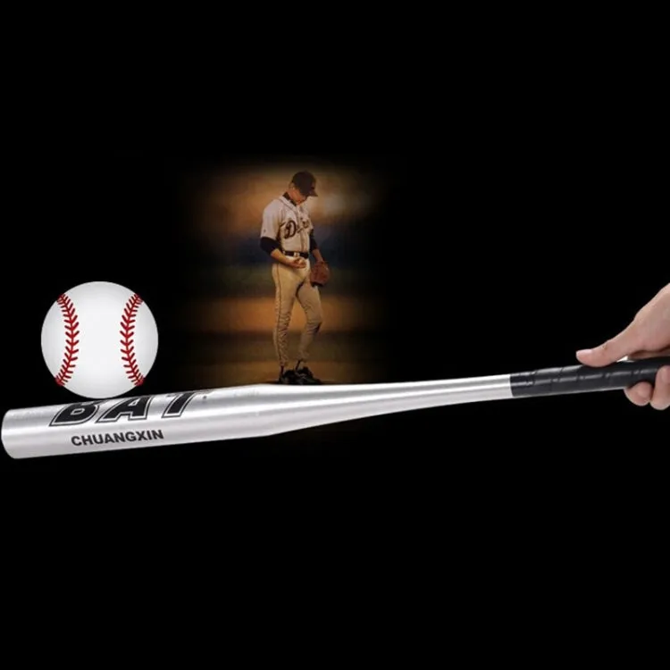 Aluminium Alloy Baseball Bat Of The Bit Softball Bats, Size:30 inch(75-76cm)(Black)