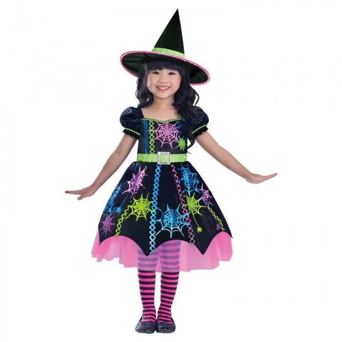 Amscan Girls Spider Witch Costume Dress