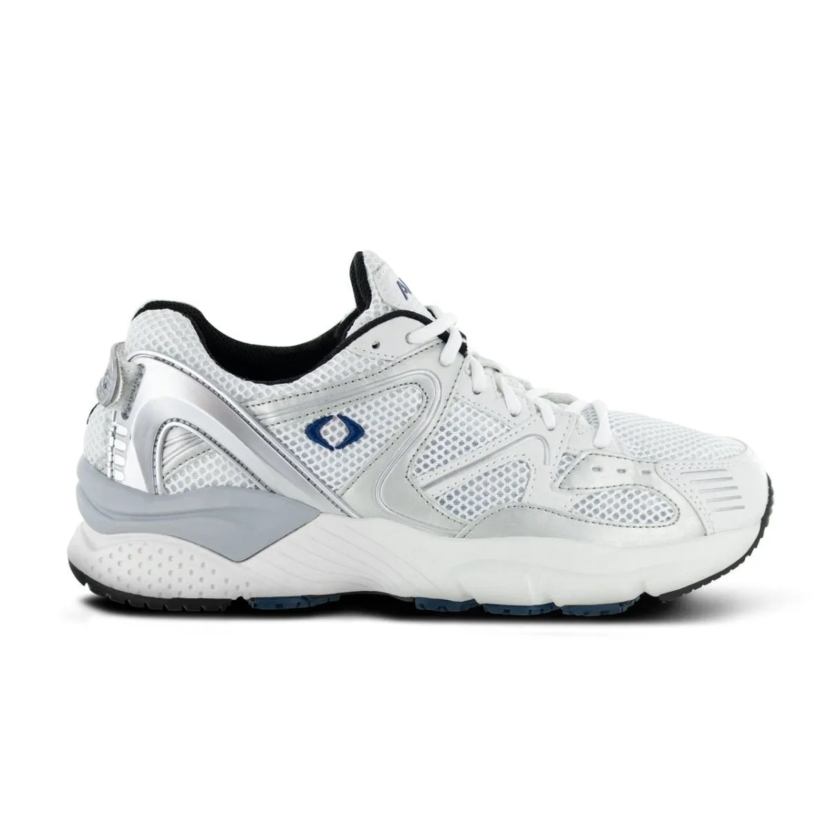 Apex X522m Boss Runner Men's Active Shoe In White/silver/blue