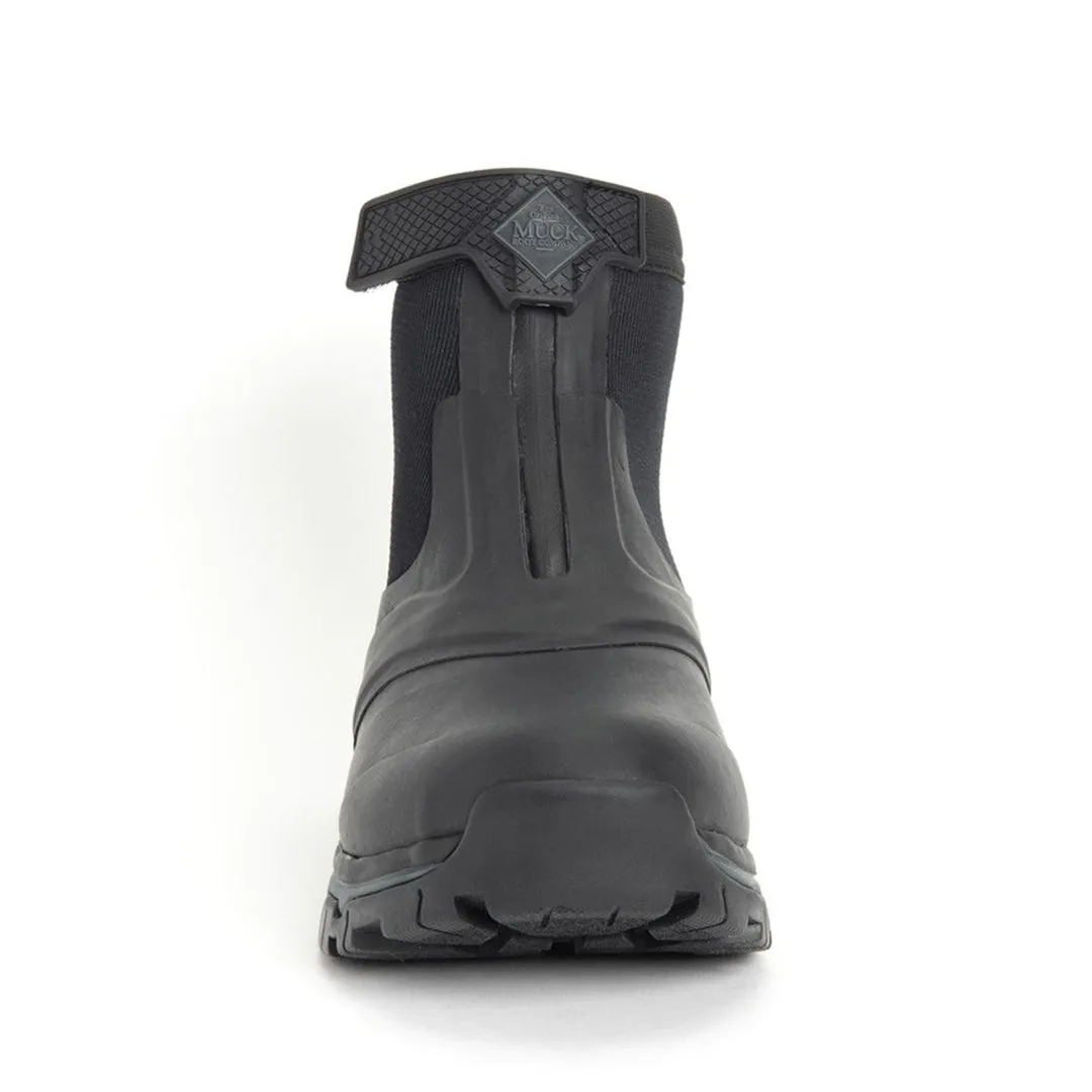 Apex Zip Short Boots - Black/Dark Shadow by Muckboot