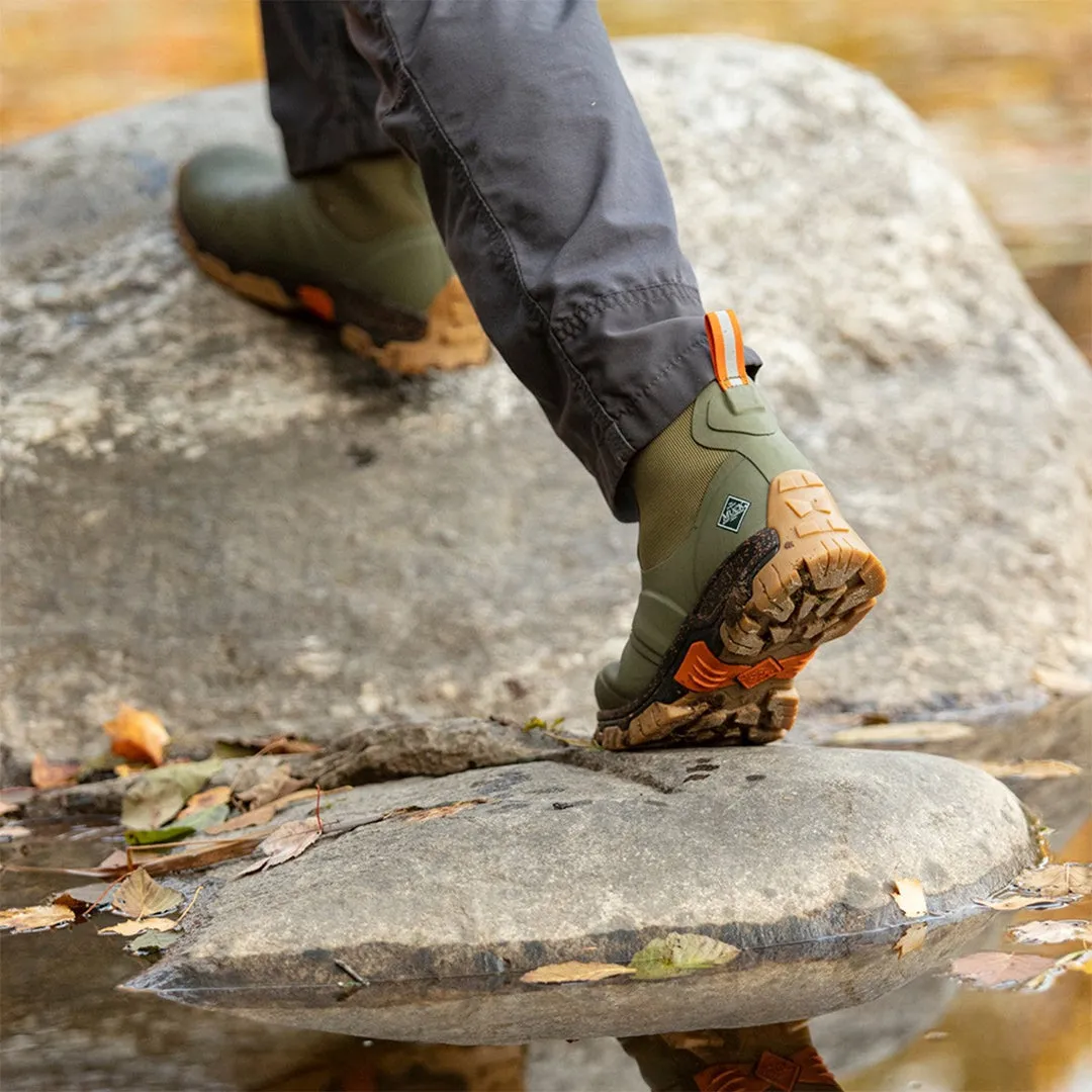 Apex Zip Short Boots - Olive by Muckboot