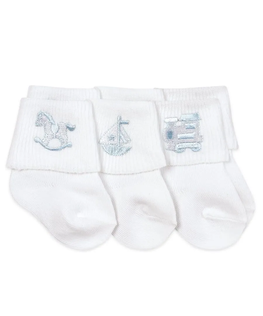 Baby Boy Applique Socks