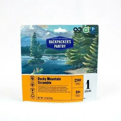 Backpacker's Pantry Rocky Mountain Breakfast Scramble 1-Serve Freeze Dried Food