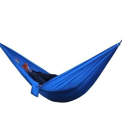 Backpacking Hammock - Portable Nylon Parachute Outdoor Double Hammock