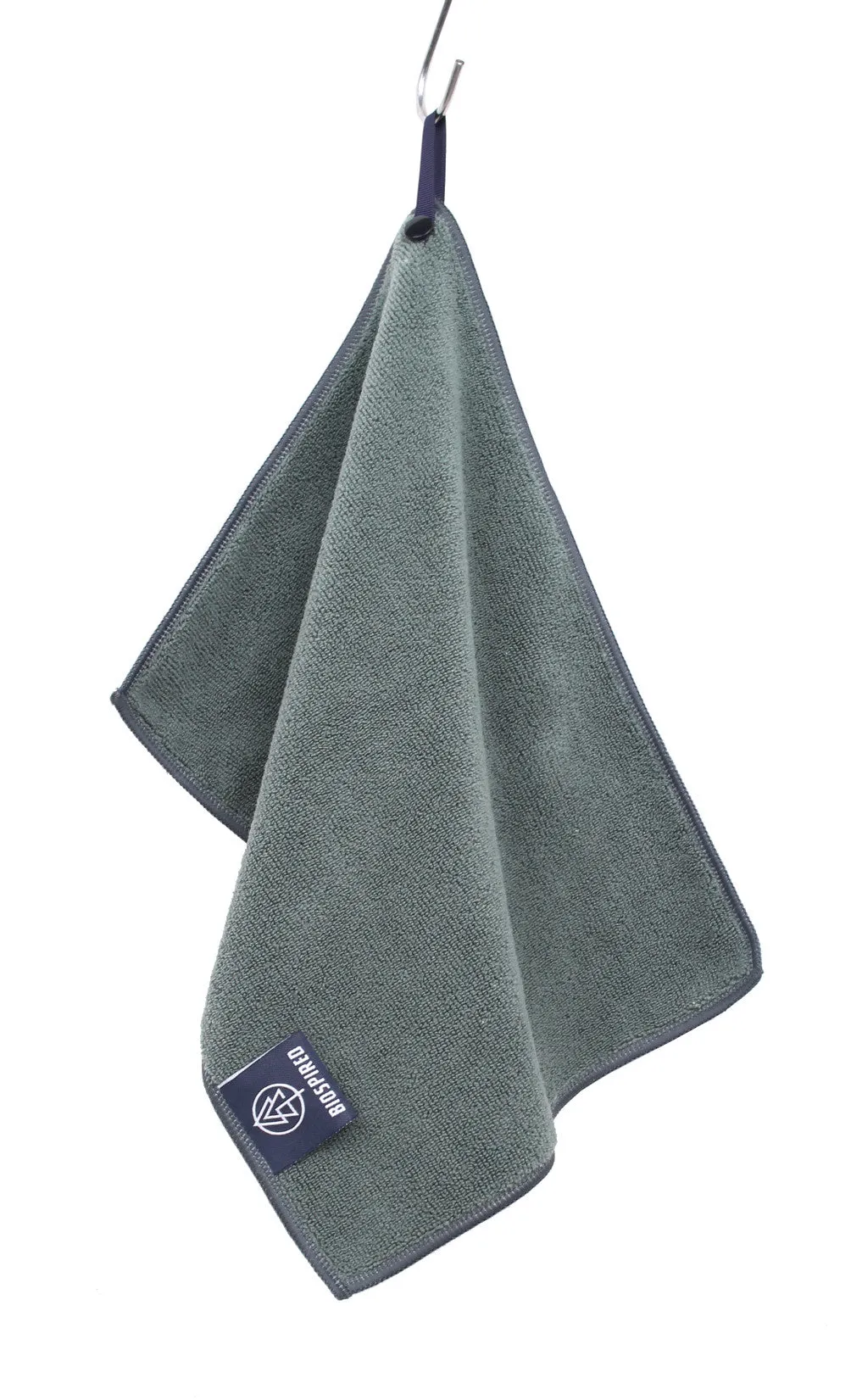 Biospired Medium Microfiber Camp Towel, Forest Green