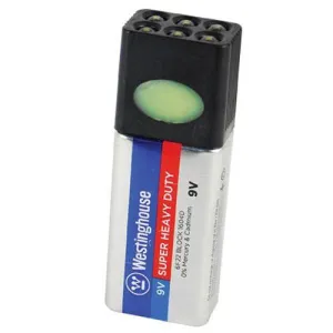 Blocklite 9-Volt Battery LED Flashlight