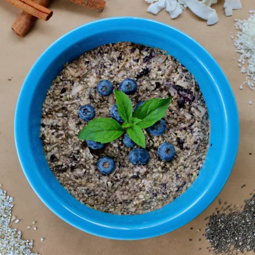 Blueberry Cinnamon Buckwheat Breakfast by Heather's Choice