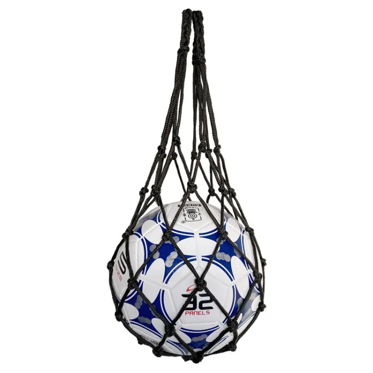 Bold Solid Mesh Ball Storage Bag(Full Black)