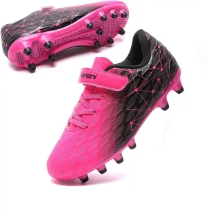 Boys Football Boots Shoes Kids Girls FG/AG Soccer Athletics Training Sport Running Shoes Profession Competition Teenager