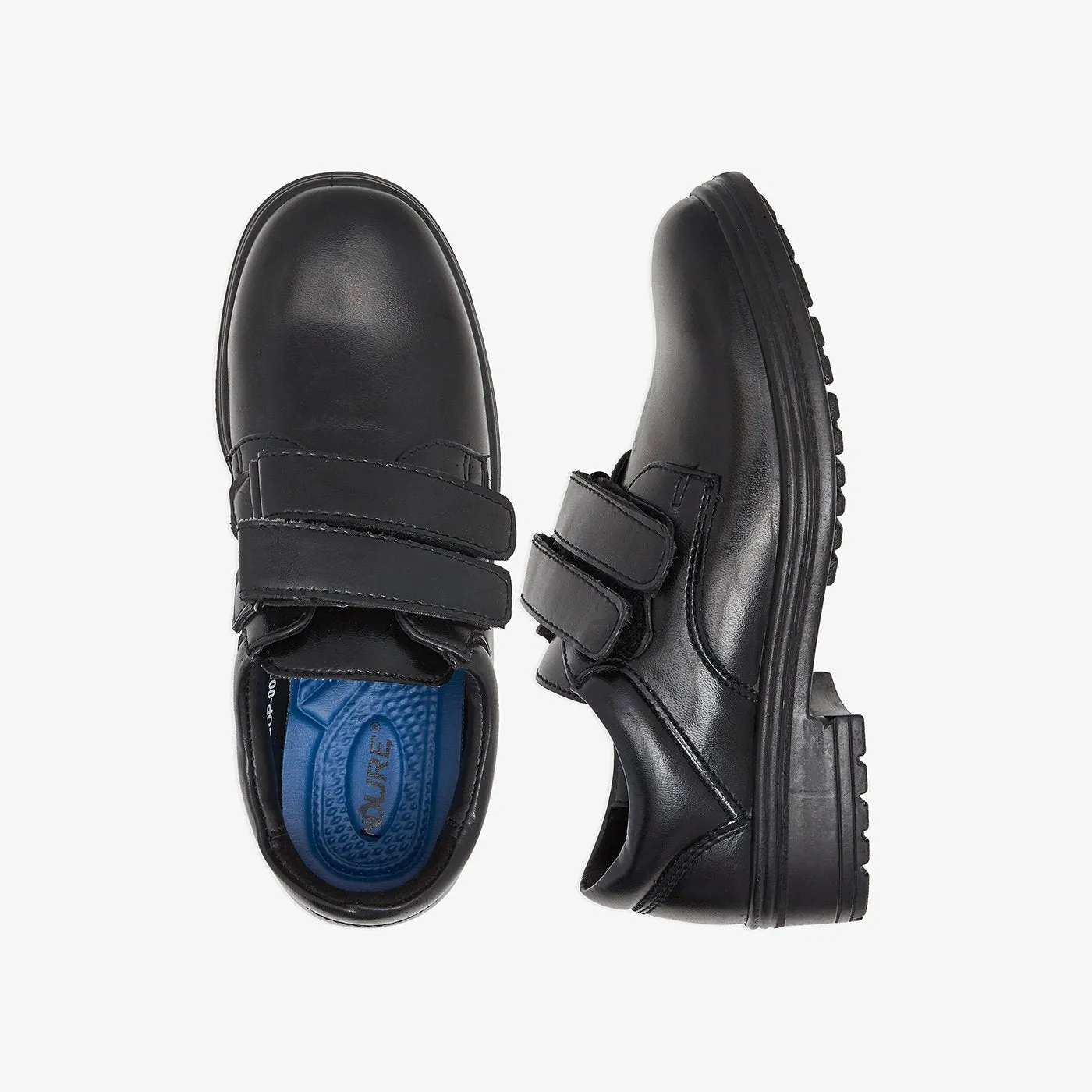 Boys Velcro School Shoes