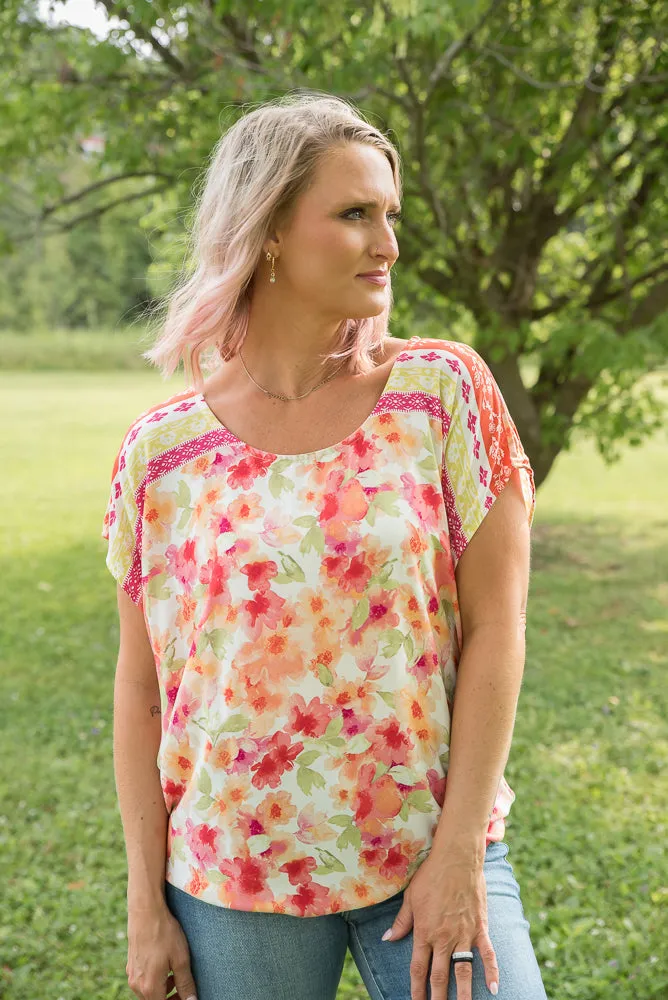 Bright Eyed Floral Top [Online Exclusive]