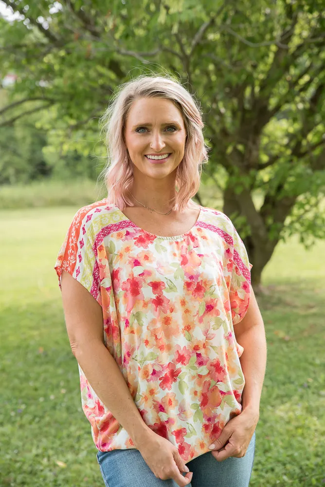 Bright Eyed Floral Top [Online Exclusive]