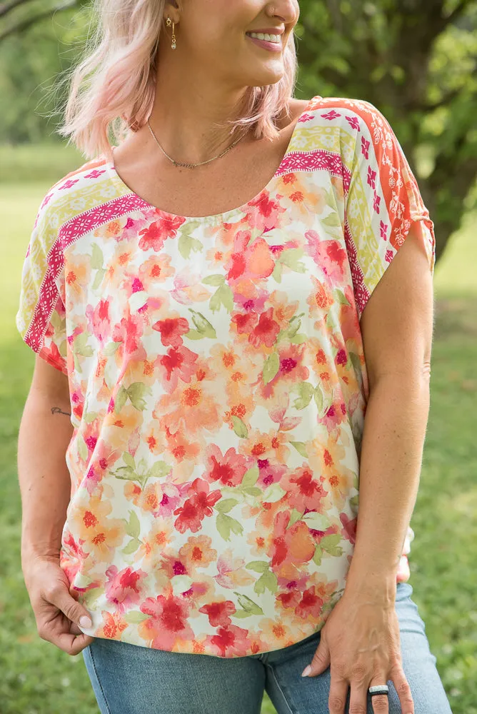 Bright Eyed Floral Top [Online Exclusive]