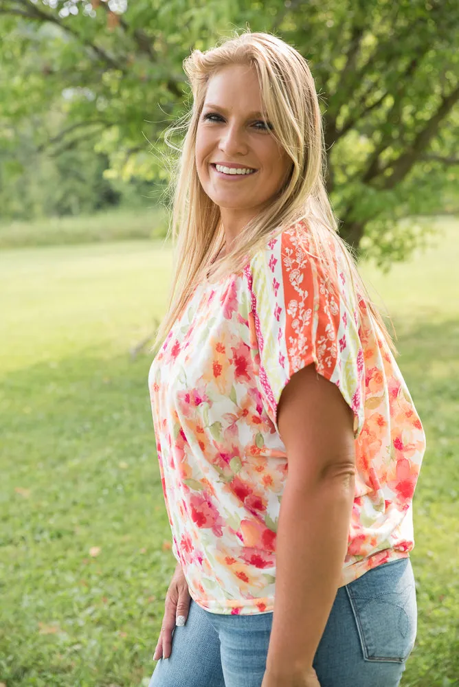 Bright Eyed Floral Top [Online Exclusive]