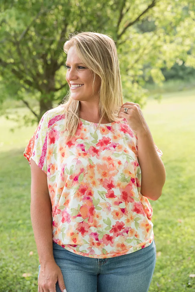 Bright Eyed Floral Top [Online Exclusive]