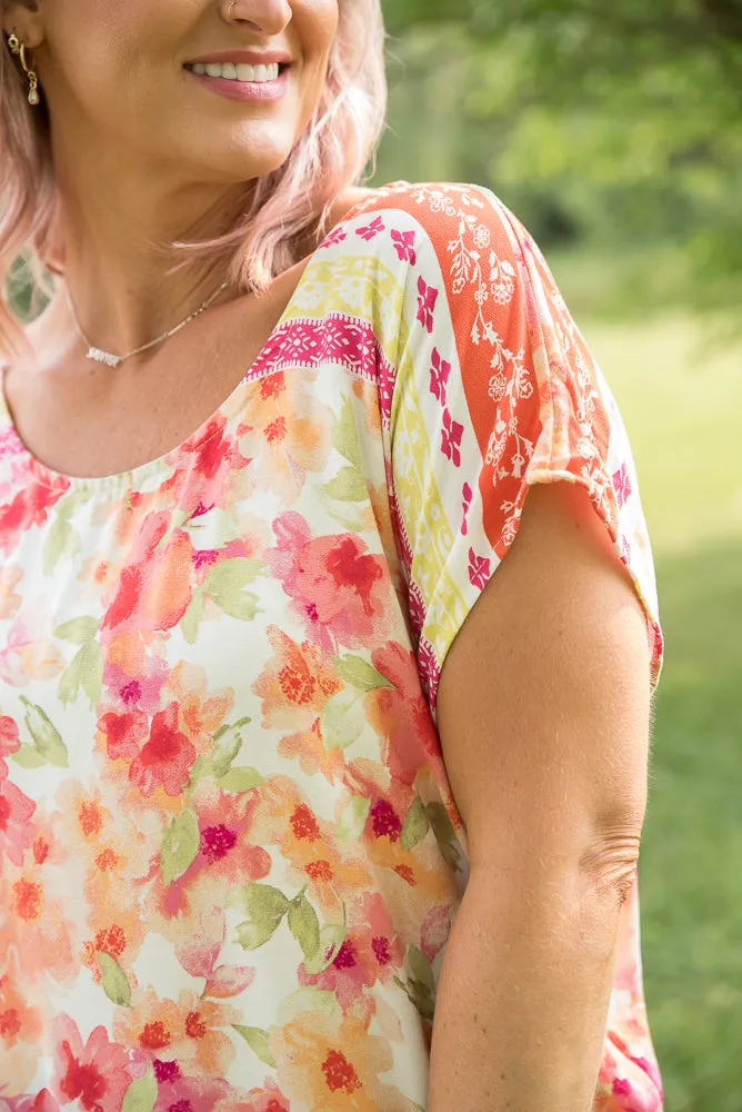 Bright Eyed Floral Top [Online Exclusive]