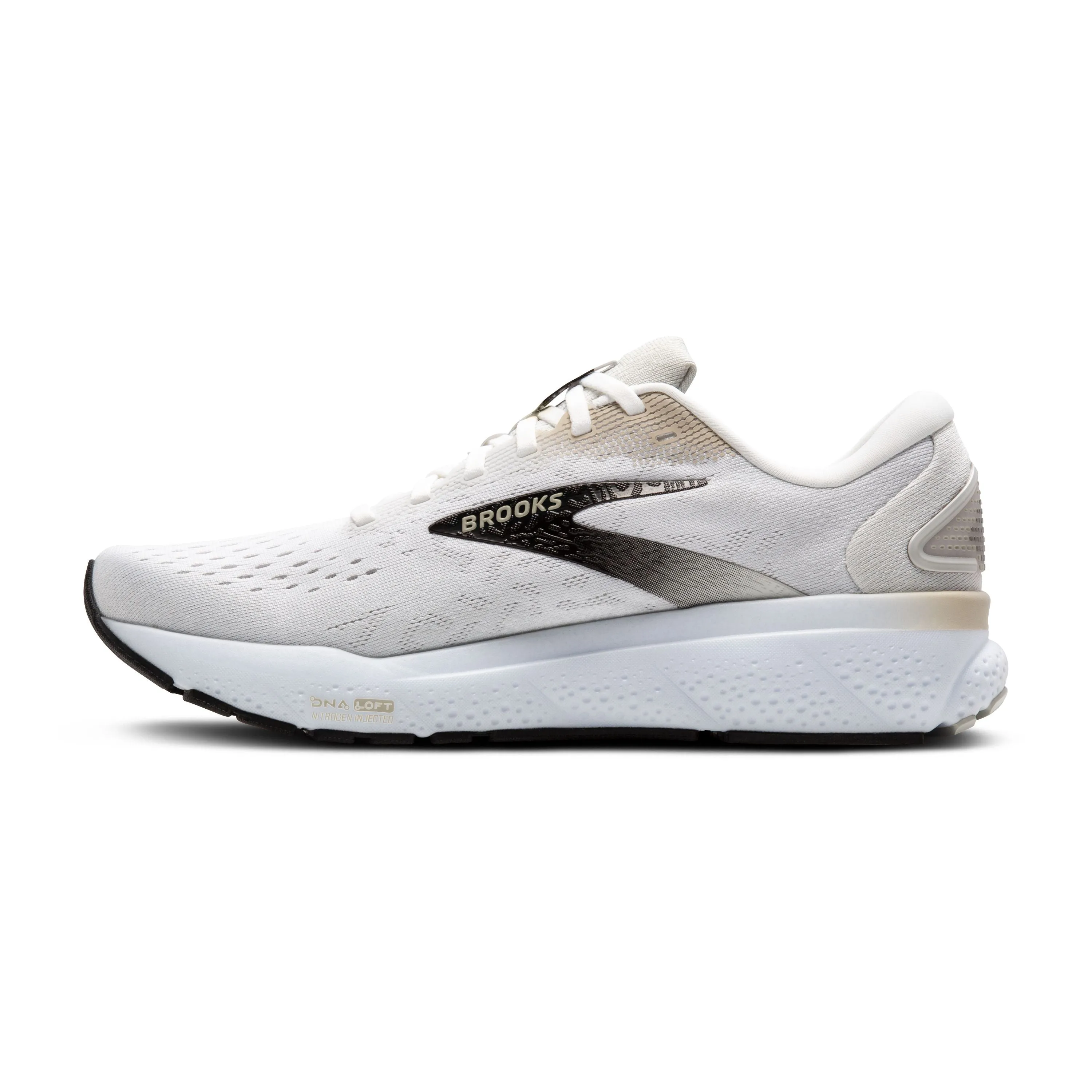 Brooks | Ghost 16 | Men's | White/Cream/Pink