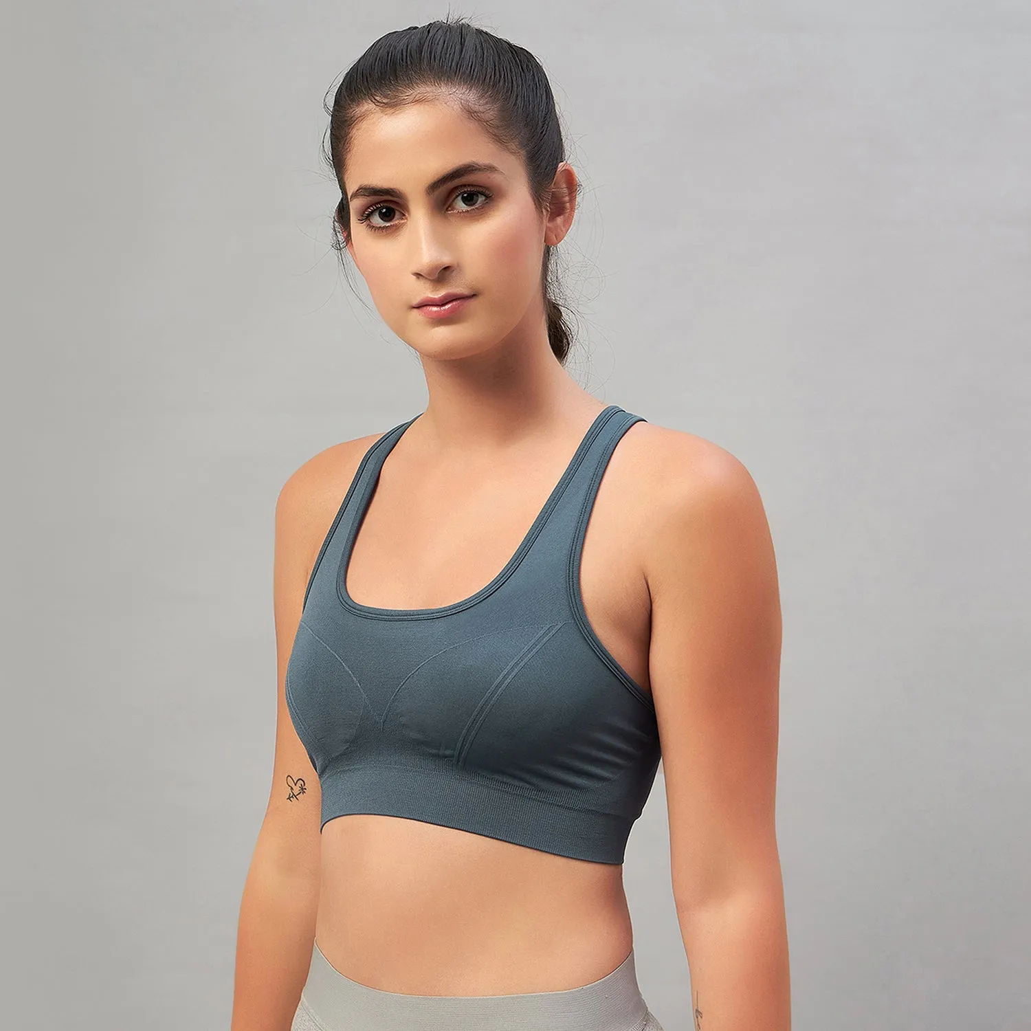 C9 Airwear seamless Sports Bra For Women - Geranium