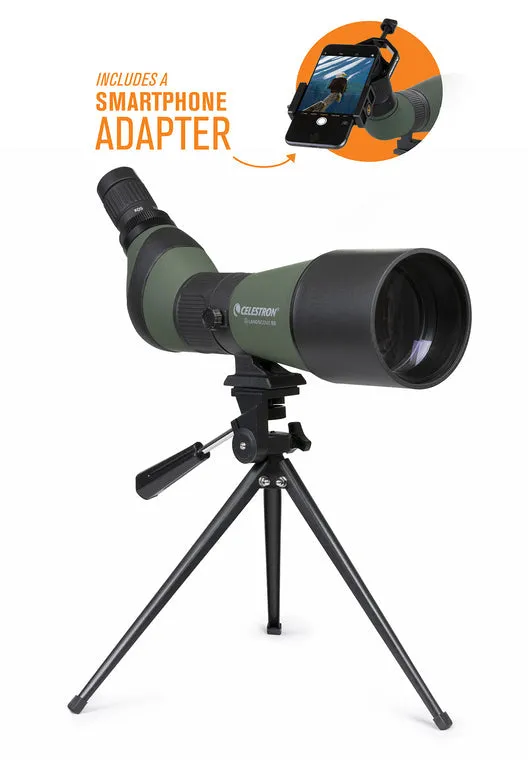 Celestron LandScout 20-60x80 with Smartphone Adapter