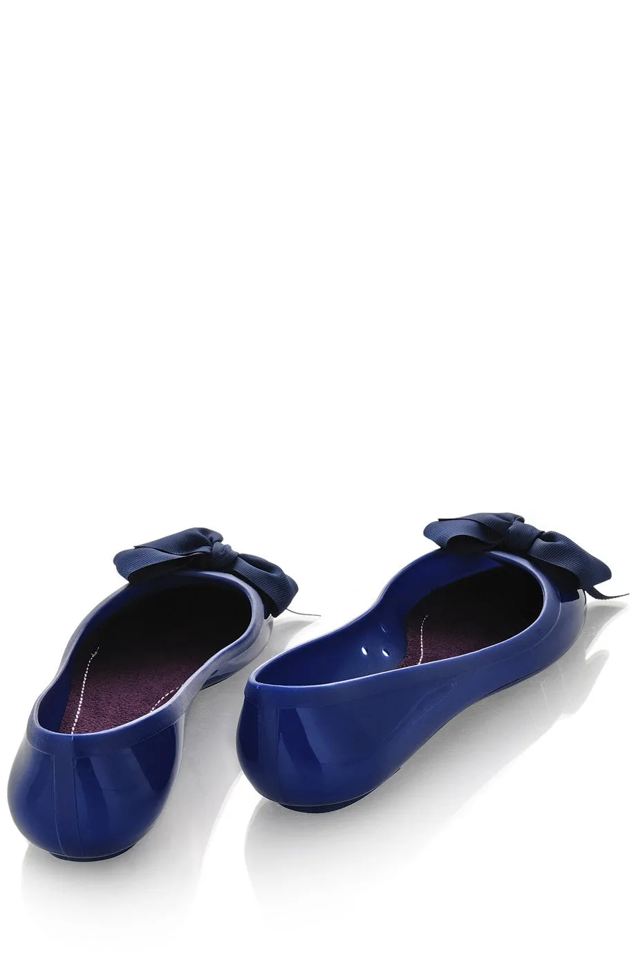 COLORS OF CALIFORNIA CHIC IN THE CITY Blue Ballerinas