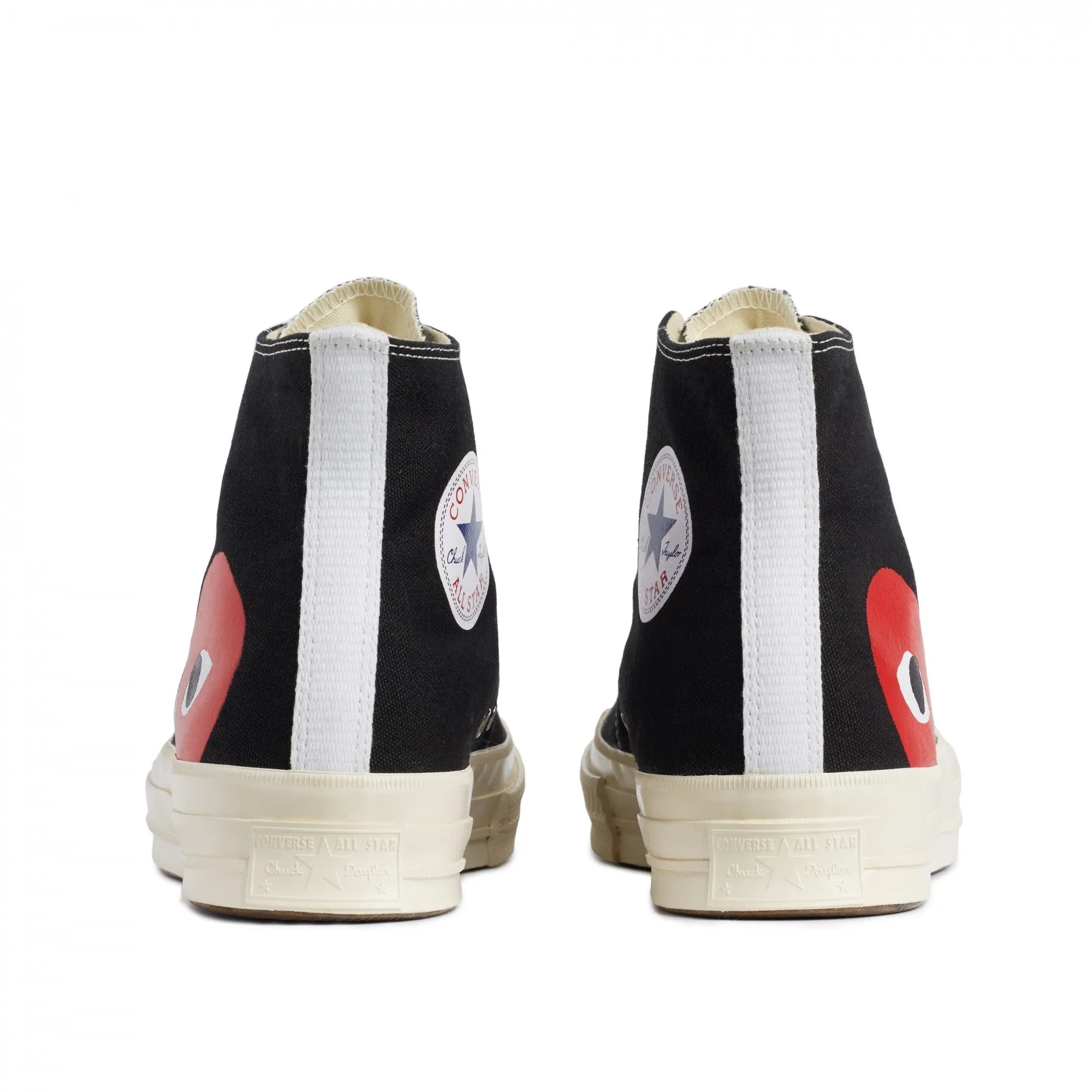 Comme Des Garçons Play Converse Single Heart Chuck Taylor All Star '70 High Top (black)