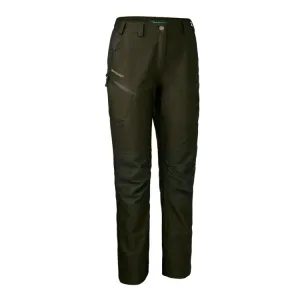 Deerhunter Ladies Chasse Trousers - Olive Night Melange