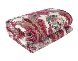 DEILYVERY Beautifully Soft and Skin Friendly Microfiber Floral Design Printed Single Bed AC Blanket/Dohar/Quilt Dohar (Rajani, Single)