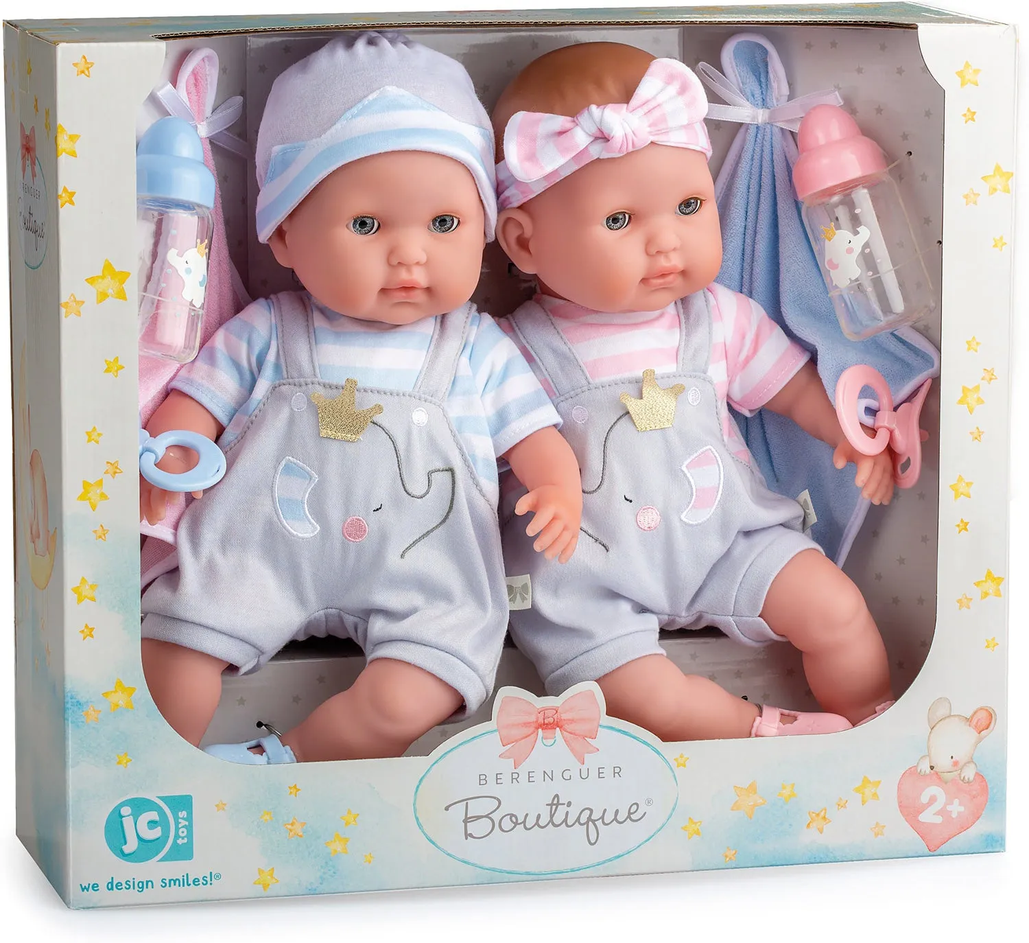 DOLL BABY TWINS 15" BERENGUER BOUTIQUE