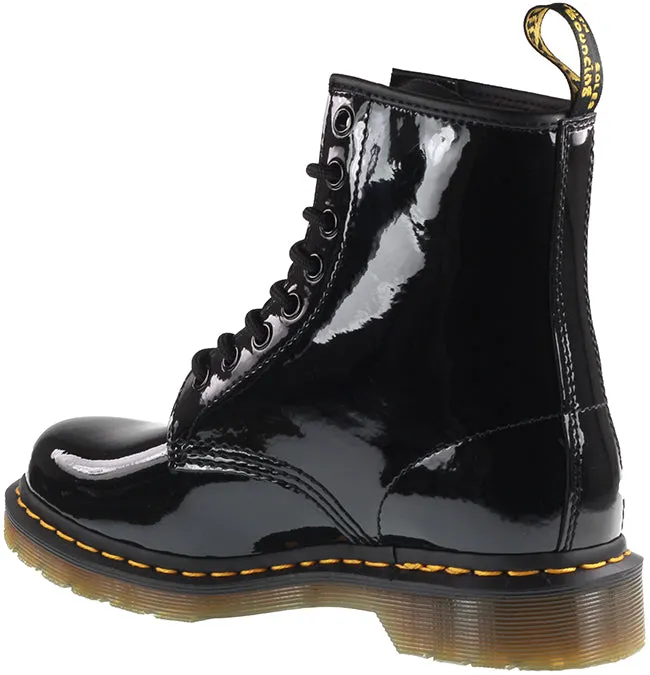 Dr Martens Shoes Womens 1460 Black Patent Lamper