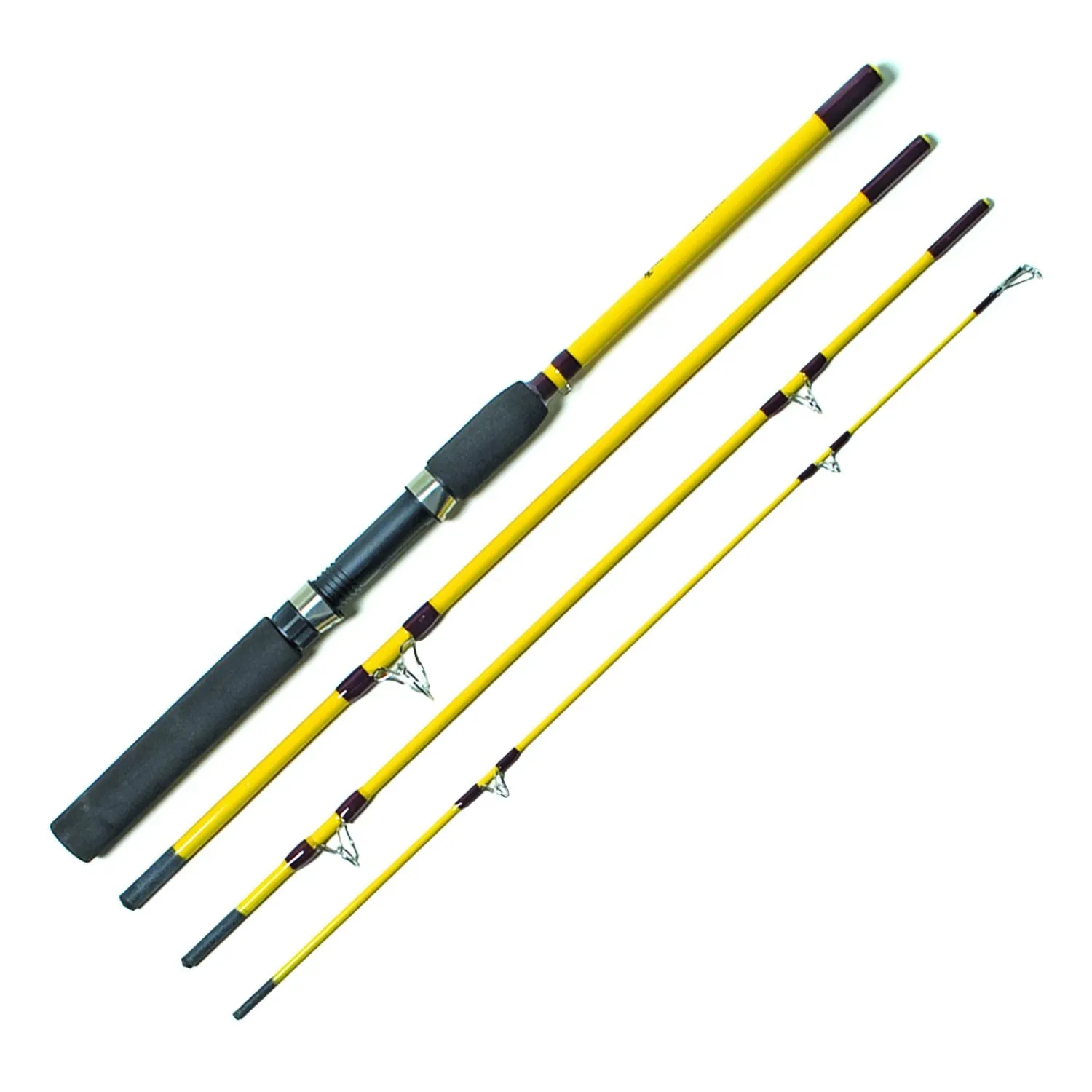 Eagle Claw Pack-It 6' 6" 4-Piece Spinning Rod PK200-6'6