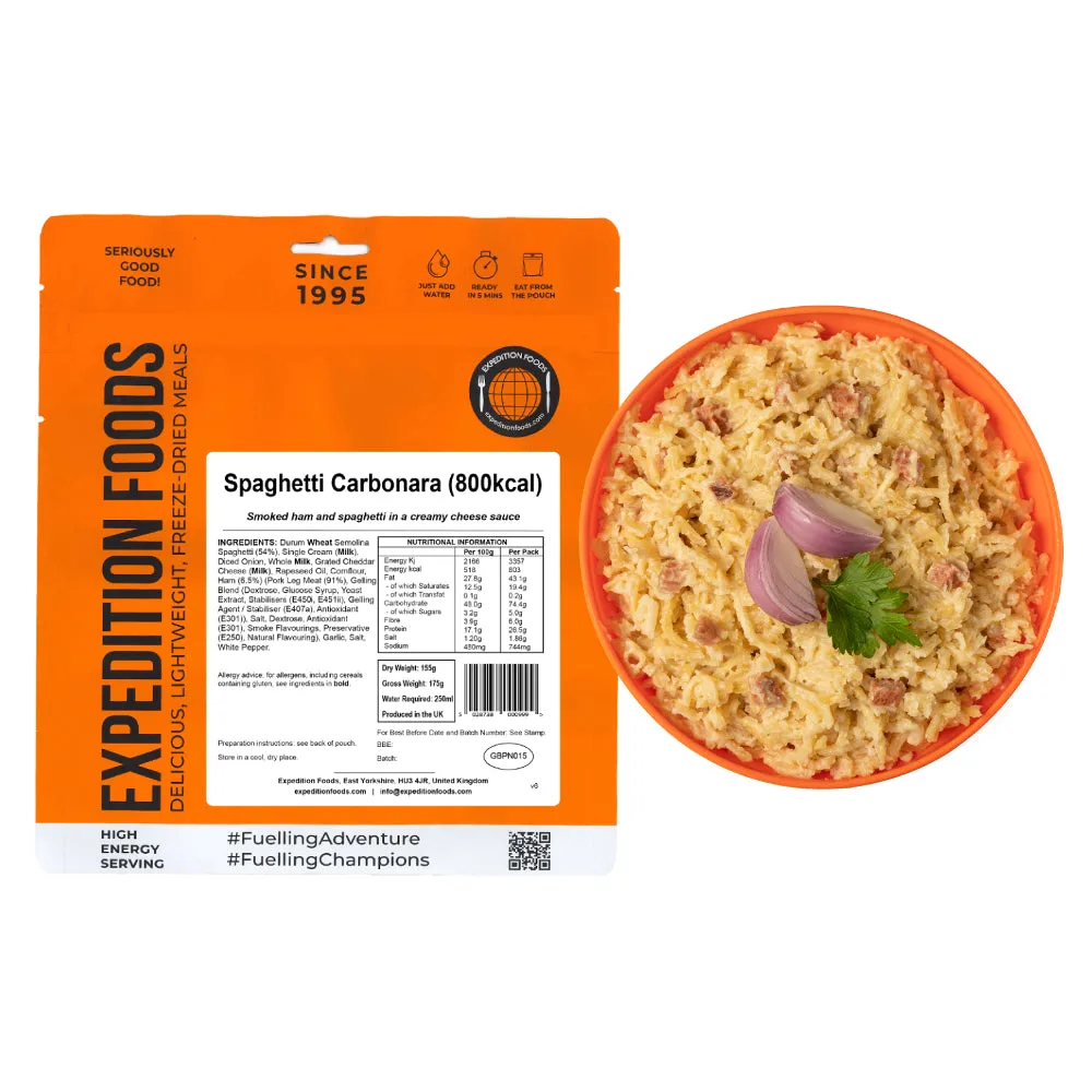 Expedition Foods Spaghetti Carbonara