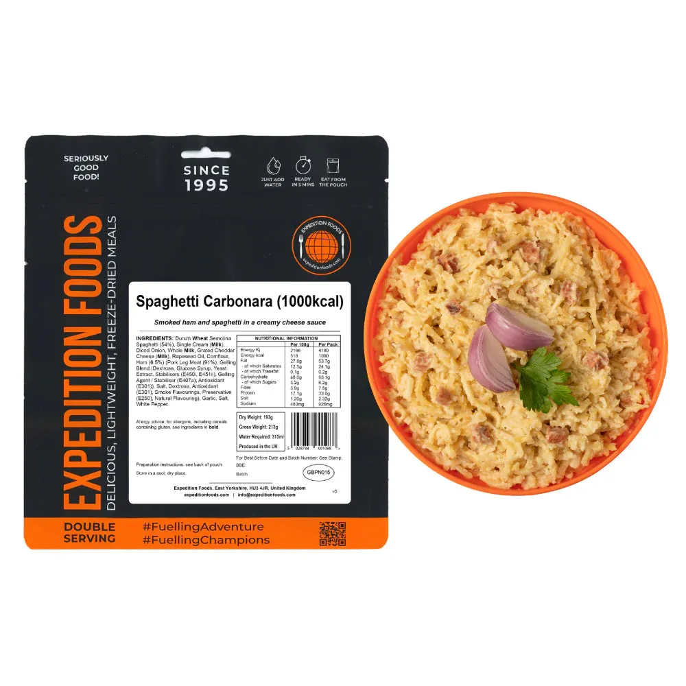 Expedition Foods Spaghetti Carbonara