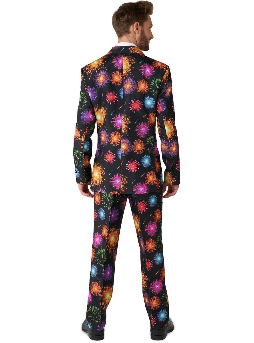 Fireworks Mens Deluxe Suitmeister Costume Suit