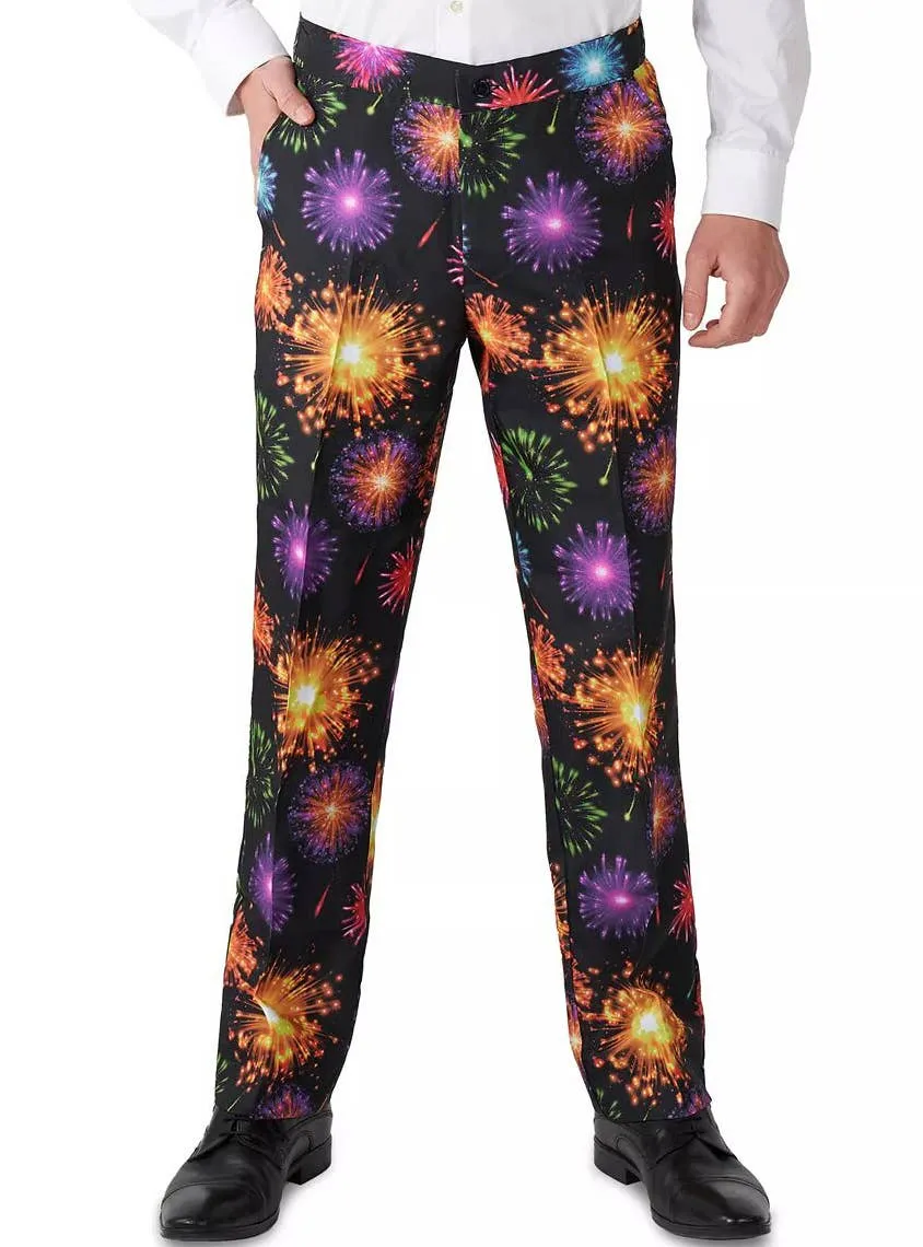 Fireworks Mens Deluxe Suitmeister Costume Suit