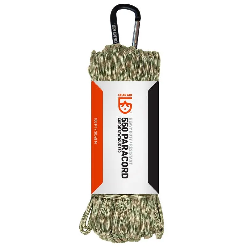 Gear Aid 550 Paracord, 100ft