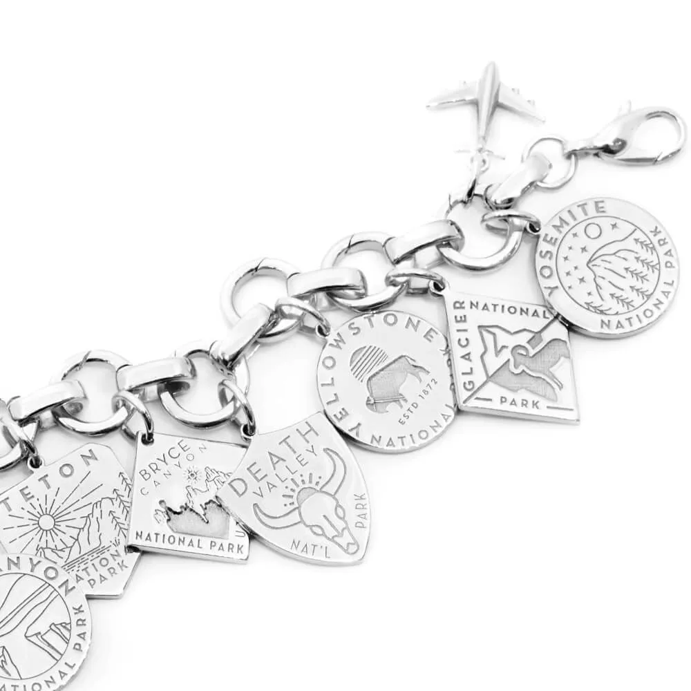 Grand Teton National Park Charm, Silver