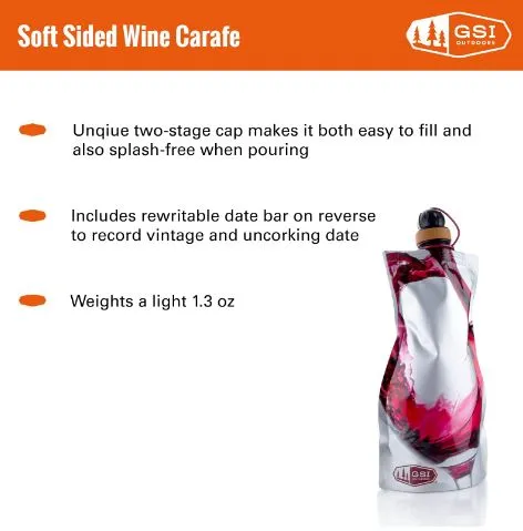 GSI Soft Sided Wine Carafe