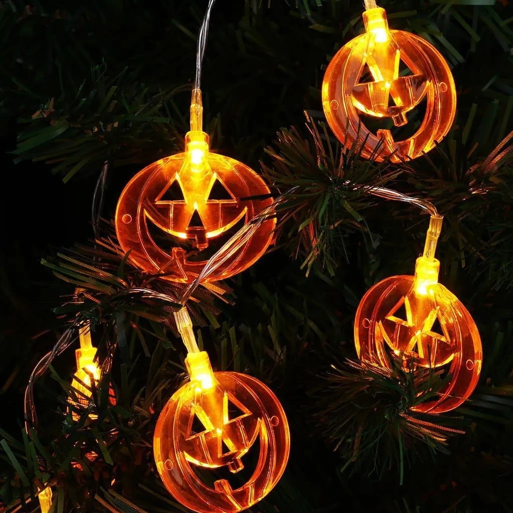 Halloween Remote Control LED Light String Pack