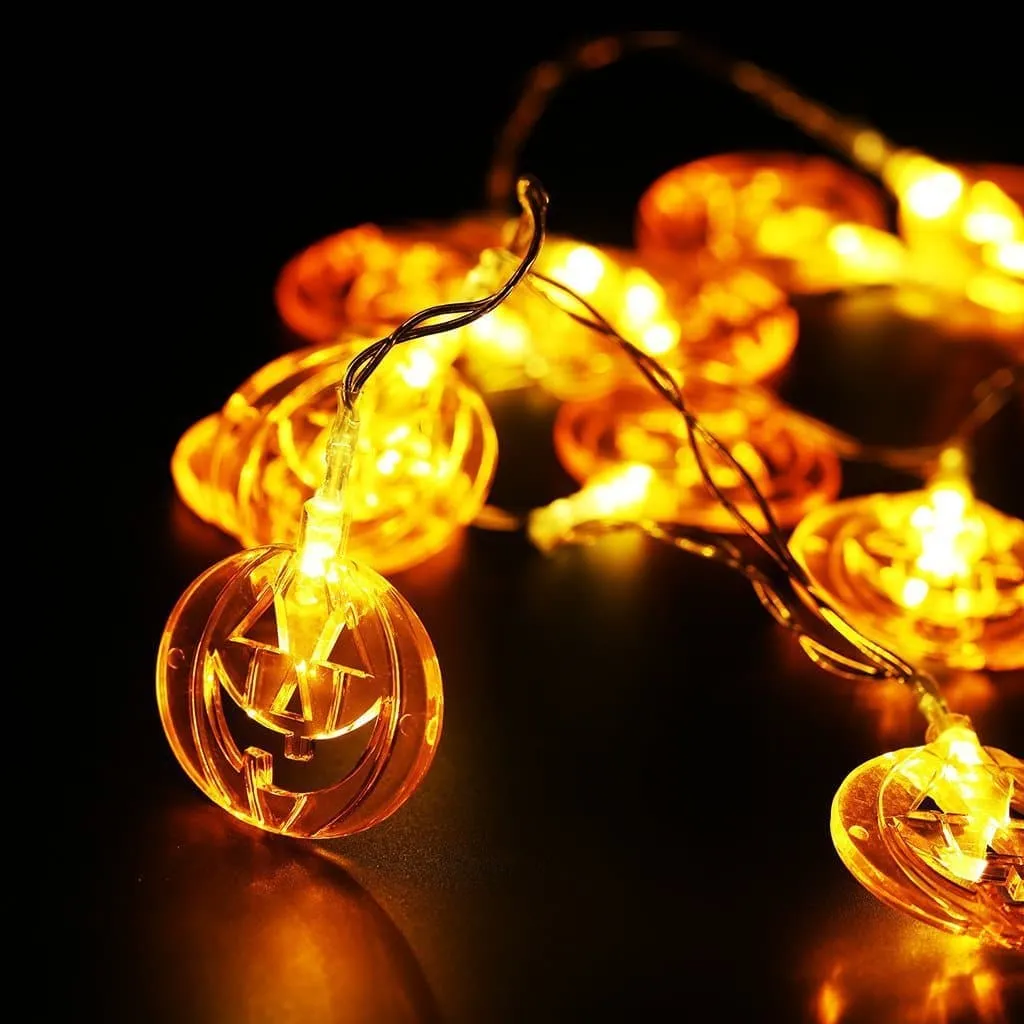 Halloween Remote Control LED Light String Pack