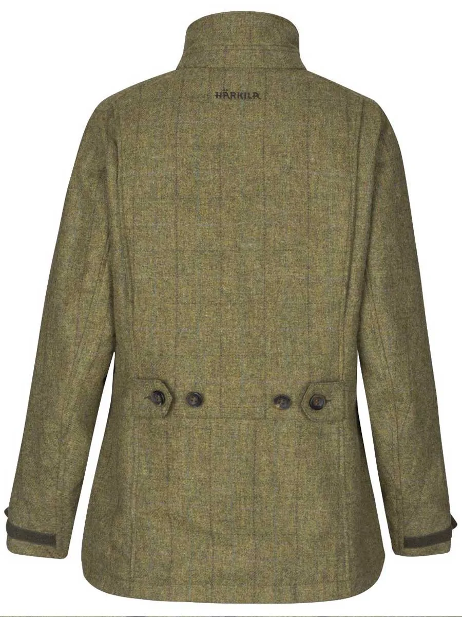 HARKILA Jura GTX Waterproof Tweed Jacket - Womens - Olive