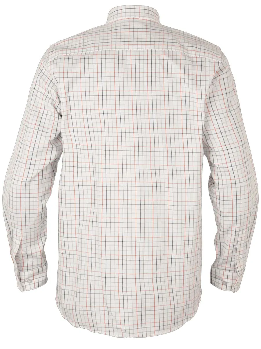 HARKILA Retrieve Shirt - Mens 100% Cotton - Bloodstone Check