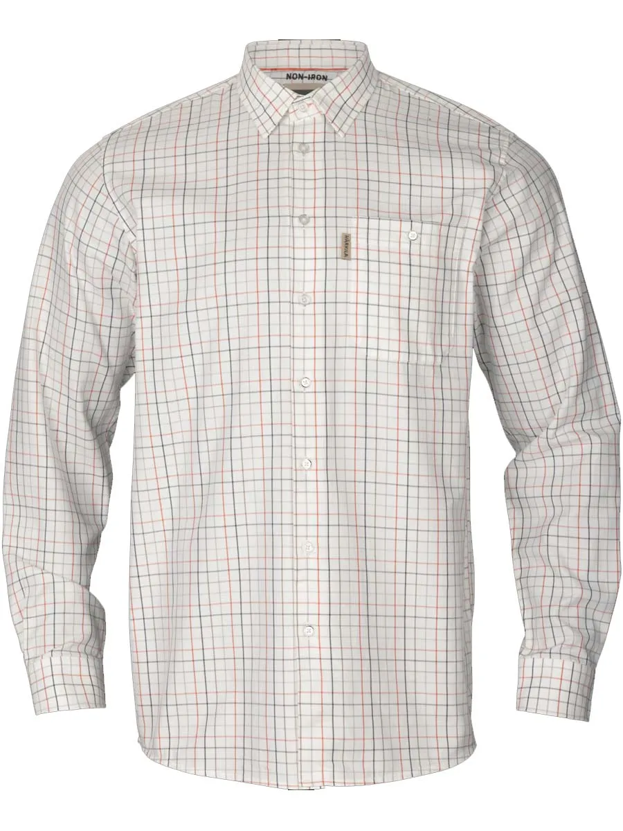 HARKILA Retrieve Shirt - Mens 100% Cotton - Bloodstone Check